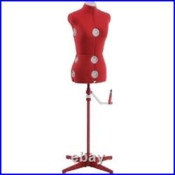Singer Small/Medium Dress Form, Red