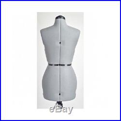 Small Dress Form Mannequin Adjustable Sewing Craft Stand Torso Body Fashion Doll