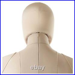 Soft Pinnable Head for Monica Sewing Dress Form Tailor Mannequin Beige
