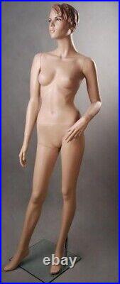 Stunning Sexy Ethnic Female Full Body Fiberglass Realistic Mannequin (lk16)