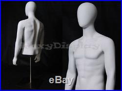 Table Top Egghead Male Mannequin Torso With nice figure and arms #EGTMSA-MD