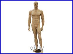 Tan Skin Male Mannequin Dress Form Display #MD-CCB32F