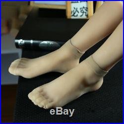 Top Quality Silicone Female Mannequin Leg Feet Shoes Socks Display Model Size 39