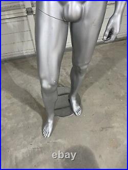 Used Headless Male Mannequin With Metal Stand