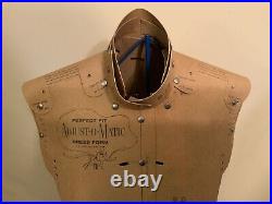 VTG Perfect Fit Adjust-O-Matic Dress Form Cardboard Mannequin Sewing Tailor