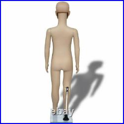 VidaXL Mannequin Child a Full Body with Base Realistic Display Head Turn Form