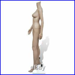 VidaXL Mannequin Women with Stand Adult Female Full Size Headless Store Display