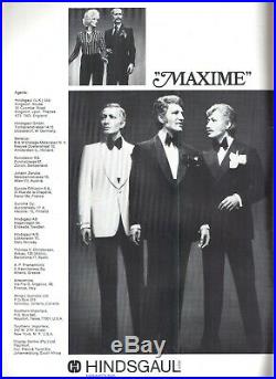 Vintage 1972 Male Mannequin Maxime HIndsgaul Sideburns