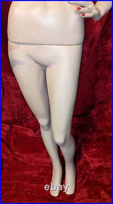 Vintage 70's Mannequin Full Body No Base Realistic female