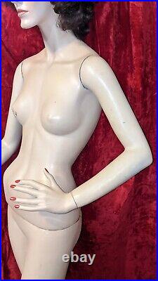 Vintage 70's Mannequin Full Body No Base Realistic female
