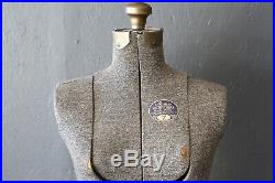 Vintage Acme adjustable Dress Form Size A Mannequin Fashion Sewing Display etc