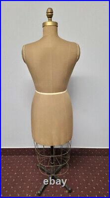 Vintage/Antique J R Bauman & Sons Model 1947 Dress Form Mannequin Nice