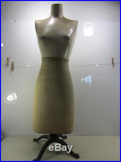Vintage Composite Store Display Mannequin Dress Form