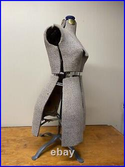 Vintage Dress Form, Functional, Adjustable, No Missing Parts 35H to 62H Max