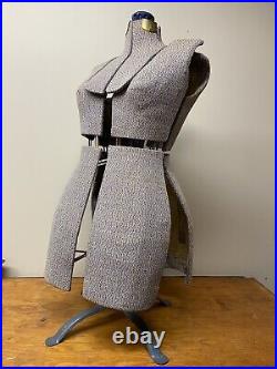 Vintage Dress Form, Functional, Adjustable, No Missing Parts 35H to 62H Max