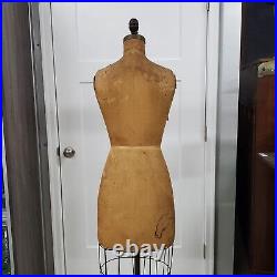 Vintage Dress Form J. R. Bauman Brooklyn N. Y. Better Model Form Co. Collectible
