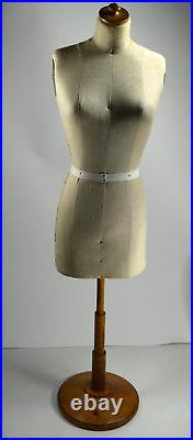 Vintage Dress Form Miniature Half Scale Siegel & Stockman Paris France 1930