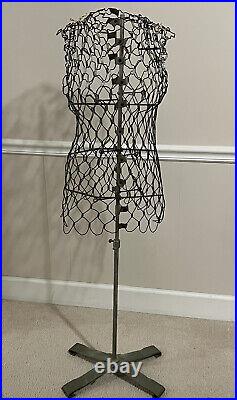 Vintage Dritz My Double Adjustable Wire Dress Form Model A