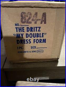 Vintage Dritz My Double Dress Form Original Box NIB Brand New