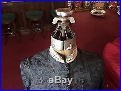 Vintage Early 1900's Adjustable Dress Form Cage Mannequin on Wheels See Video