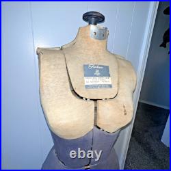 Vintage Fairloom Sears Adjustable Dress Form A 32-39 Bust 34-41 Mannequin Sewing