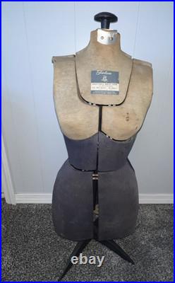 Vintage Fairloom Sears Adjustable Dress Form A 32-39 Bust 34-41 Mannequin Sewing