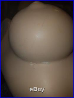 Vintage Female Mannequin Torso big boob nipples nipple boobs large breasts
