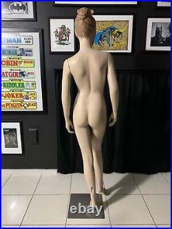 Vintage Full Body Female Mannequin Model JL-11 Includes Stand Base
