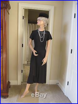 Vintage Full Size Body Female Mannequin Store Display Women