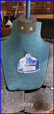 Vintage Imperial Size A Adjustable Dress Form Mannequin Metal Stand Antique