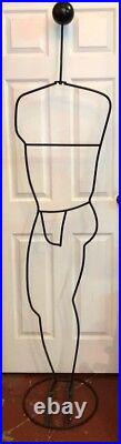 Vintage Iron Rod Dress Form Mannequin Shipping Available