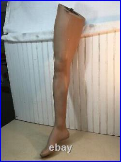 Vintage Mannequin Single Leg Only 40in Oddity Dress Form, ART