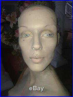 Vintage Mannequin Sitting Dianne Dewitt Rootstein sold as is