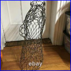 Vintage My Double Dress Form Metal Wire Adjustable