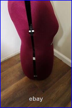 Vintage Plus Size Adjustable Dress Form Mannequin made in England Needs Repair