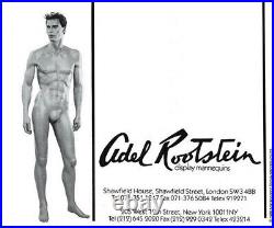 Vintage ROOTSTEIN male Mannequin R14 Body Boys WADE 1988 Schaufensterpuppe Man