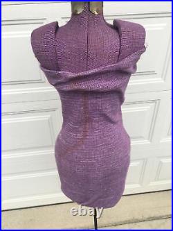 Vintage Tru Shape Dress Form Size B By Singer Adjustable Female Mannequin