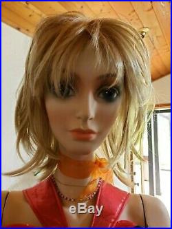 Vintage Twiggy mannequin, from London Over 6 foot tall- NEW LOWER PRICE