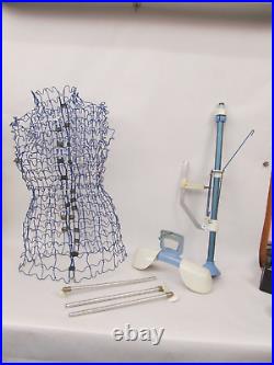 Vintage Twin Fit Wire Dress Form Dressmaking Mannequin