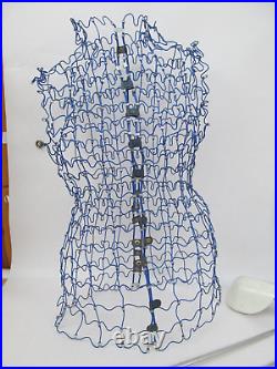 Vintage Twin Fit Wire Dress Form Dressmaking Mannequin