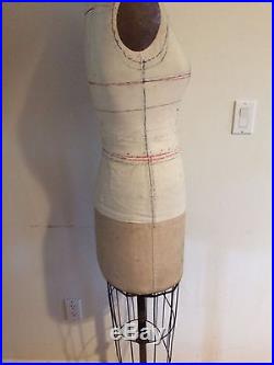 Vintage WOLF DRESS FORM Cage Collapsible MANNEQUINS # 8