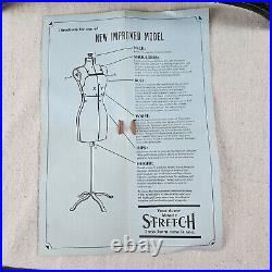 Vintage Woman's Adjustable Acme Dress Form Mannequin Sewing Sears NEW Old Stock