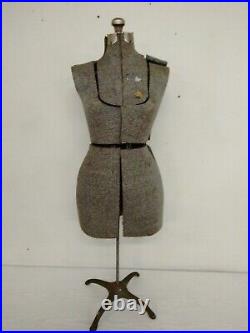 Vintage Woman's Adjustable Dress Form Mannequin Sewing Dress Form 1930'/1940's