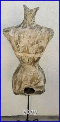 Vintage Woman's Antique Adjustable Female Dress Form Mannequin LOCAL PICKUP ONLY