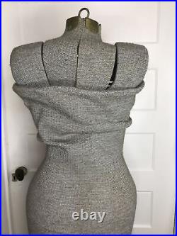 Vtg Acme L&M Adjustable Dress Form Mannequin size A with Stand FREE SHIP