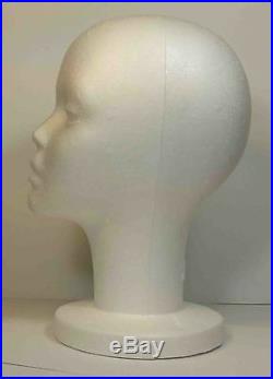 Wig Female Styrofoam Head Foam Mannequin Display 12 (12pcs)