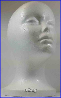 Wig Styrofoam Head Foam Mannequin Display 10.5 (6pcs)