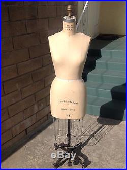 Wolf Collapsible Dress Form / Mannequin 1987 size 12 Missy