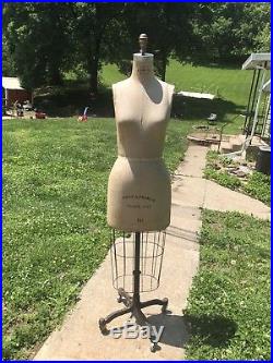 Wolf Dress Form Mannequin with Cage Model 1987 Size 10 (excellent authentic)