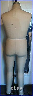 Wolf Dress form Mannequin Mens 38 Full Body Good Condition